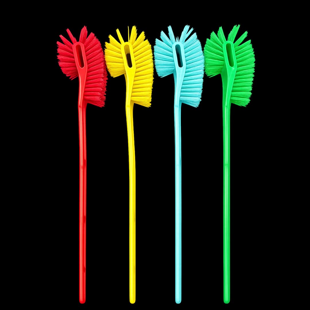 Double Hockey Toilet Brush
